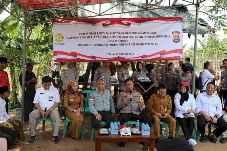 Dukung Target Swasembada Pangan Nasional, SSDM Polri Siapkan Calon Polisi Dengan _Skill_ dan Program Pertanian Yang Melibatkan Masyarakat