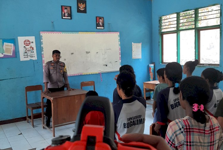 Aktifitas Di SMPN SATAP Bugalima Adobar Pasca Konflik kembali Dibuka.