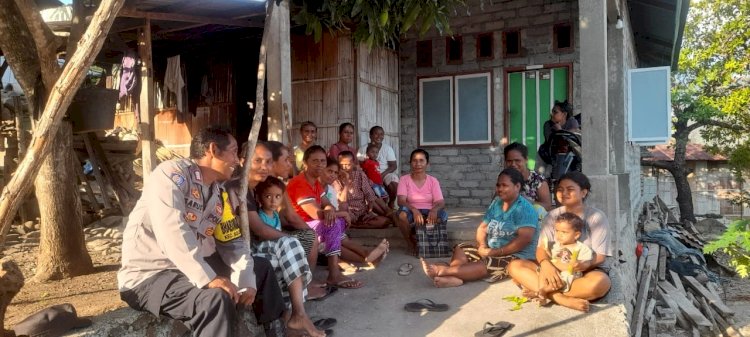 Antisipasi KDRT, Bhabinkamtibmas Bripka Lasarus Abong Bongkar Masalah Rumah Tangga