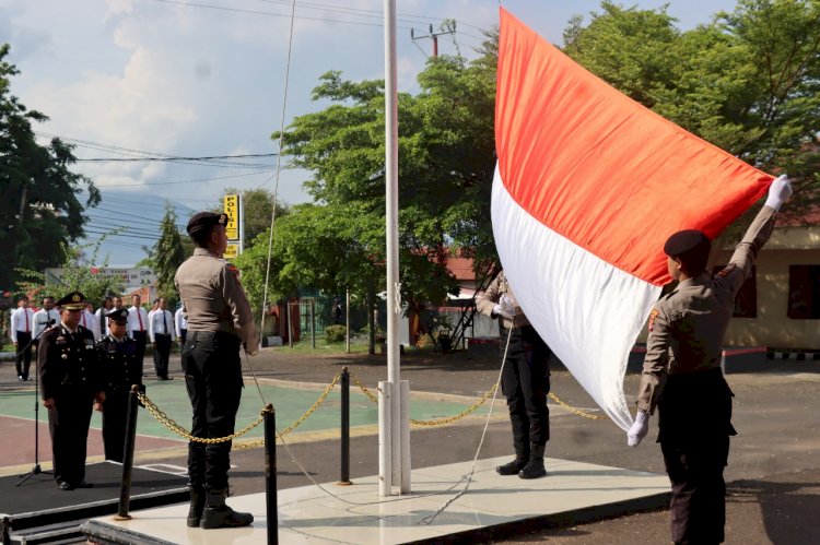 Kenang Perjuangan dan Pengorbanan Para Pahlawan, Polres Flotim Peringati Hari Pahlawan Tahun 2024.