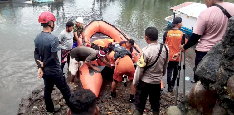 Polres Flotim Terus Lakukan Pencarian Korban yang Terseret Arus di Lewolema