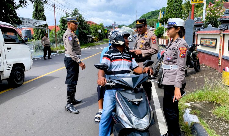 Resmi, Mulai Hari Ini Polres Flotim Gelar Operasi Keselamatan Turangga - 2025