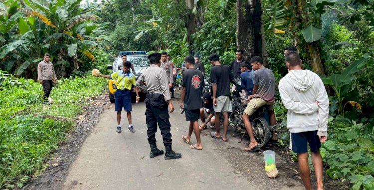 Unit Turjawali Polres Flotim Tindak Pungli di Painapang, dan Atur Lalu Lintas