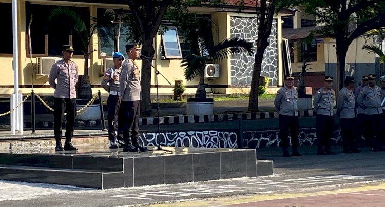 Kapolres Flores Timur Tekankan Proses Hukum Bagi Pelaku Tawuran