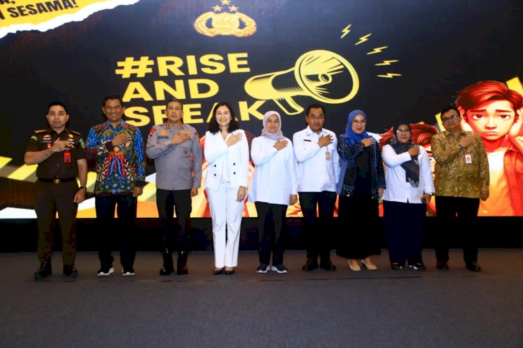 Polri Gelar Kick Off Meeting Kampanye #RiseAndSpeak, Dorong Keberanian Lapor Kekerasan dan Eksploitasi