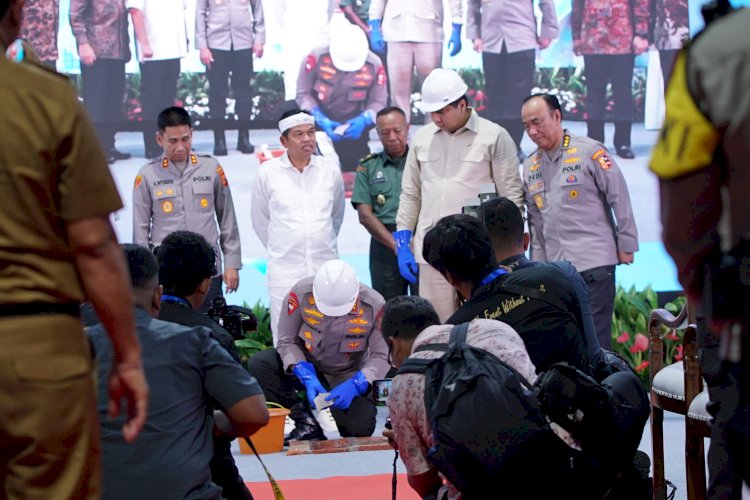 Groundbreaking Serentak Rumah Subsidi Polri, Kapolri: Target 100.000 Rumah di 2025