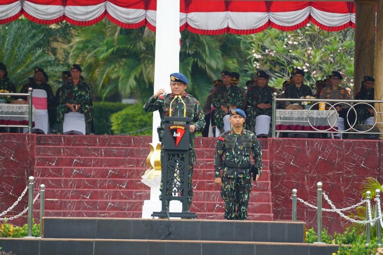 Dankorbrimob Polri Pimpin Upacara Pembukaan Dikbangspes Dasar Brimob Mahasiswa STIK Angkatan Ke-83