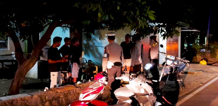 Polres Flotim Intensifkan Patroli Dialogis Jaga Kamtibmas di Kota Larantuka