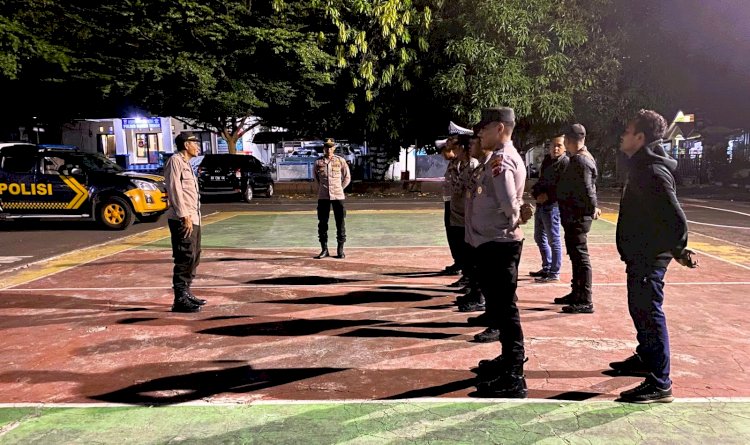 Polres Flotim Terjunkan UKL III, Antisipasi Aksi Premanisme di Malam Hari