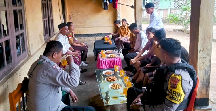 Cegah Premanisme dan TPPO, Bhabinkamtibmas Polsek Adonara Ajak Pramuka Aktif Jaga Kamtibmas