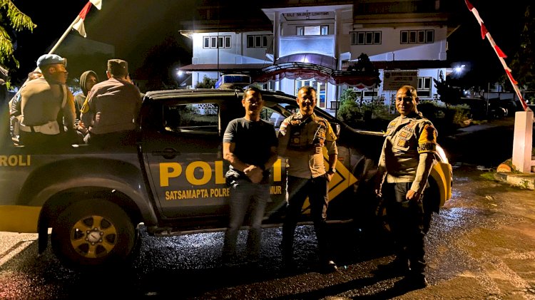Intensifkan Patroli Malam, Polres Flotim: Demi Jamin Kondusifitas Wilayah
