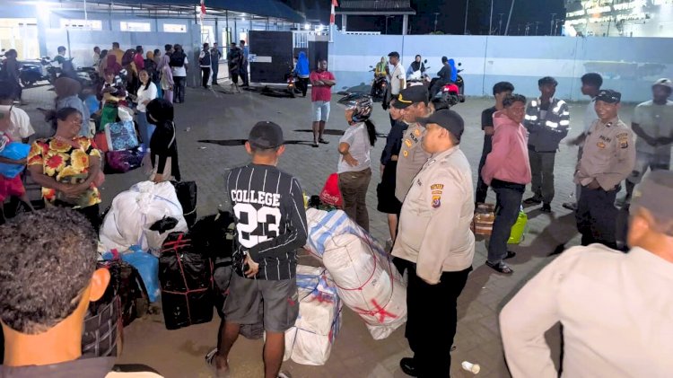 Cegah Tindak Kriminal, Polres Flores Timur Intensifkan Patroli Malam di Larantuka