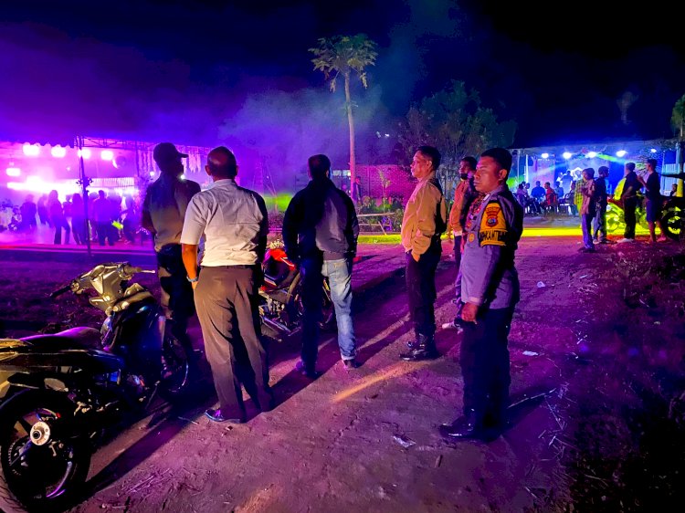 Polres Flores Timur Gelar Patroli Dialogis Harkamtibmas, Situasi Terkendali