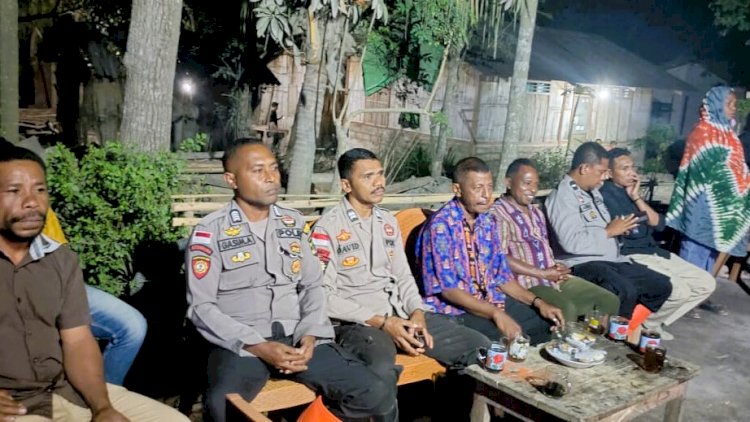 Polsek Wulanggitang Himbau Warga Jaga Ketertiban Saat Pesta Pernikahan