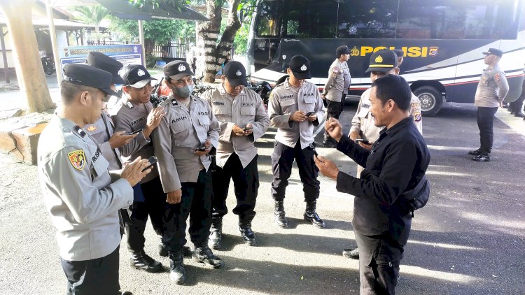 Humas Polres Flores Timur Gelar Sosialisasi Agen Kehumasan dan Literasi Digital bagi Personel