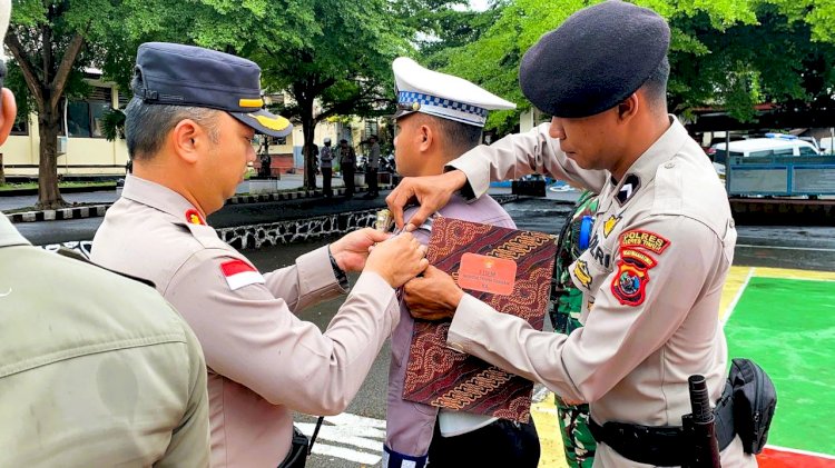 Polres Flotim Gelar Apel Operasi Zebra Turangga 2025, Tekankan Sinergi dan Disiplin Berlalu Lintas