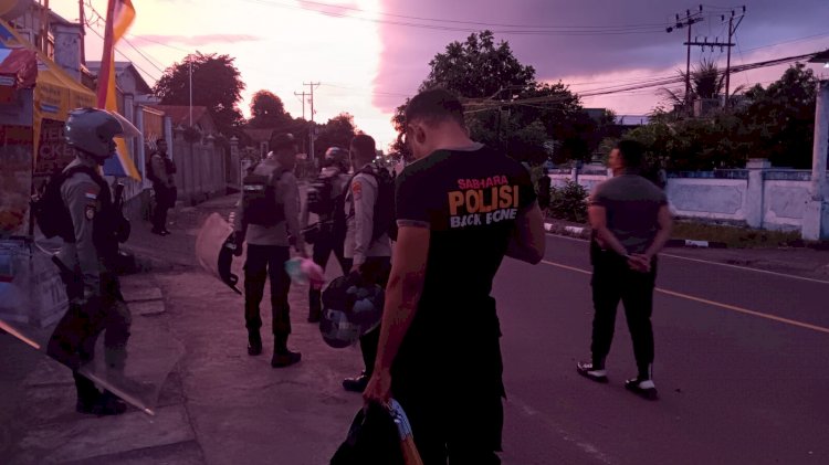 Situasi Kelurahan Postoh dan Amagarapati Kembali Kondusif Pasca Tawuran, Polres Flotim Pastikan Keamanan Terjaga