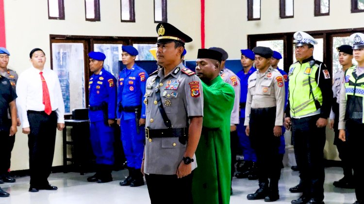 AKP Taufan Dwi Ardiansyah Resmi Menjabat Kasat Intelkam Polres Flotim