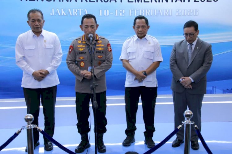 Rapim Polri 2026 Hari Kedua, Kapolri Tekankan Peran Polri Jaga Stabilitas dan Dukung Program Pemerintah