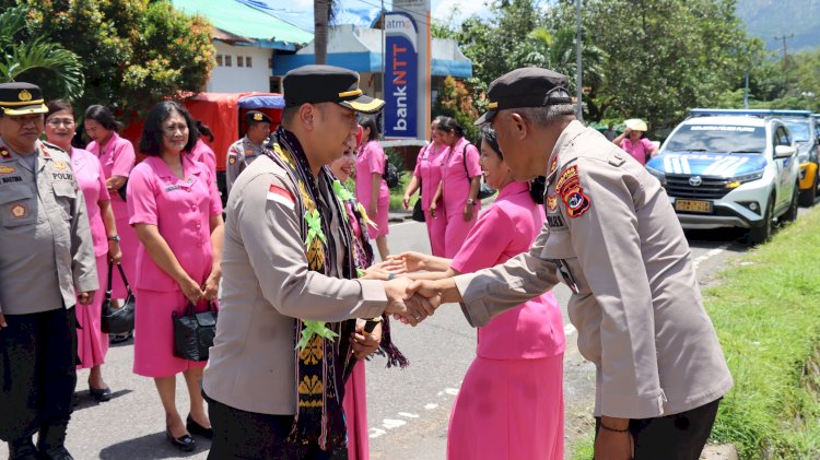 Semangat Pelayanan Jadi Pesan Utama Kapolres di Polsek Wulanggitang