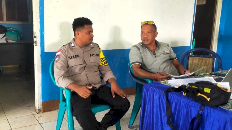 Dialog Hangat Bhabinkamtibmas dan Perangkat Desa Cegah Gangguan