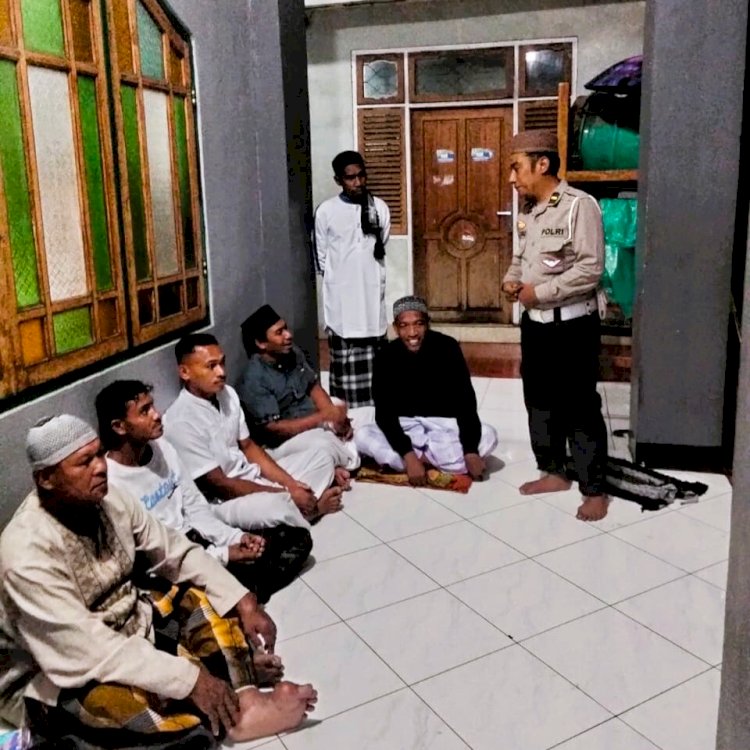 Sambang Ramadhan, Polres Flotim Serukan Stop Aksi Kekerasan Mari Jaga Kedamaian