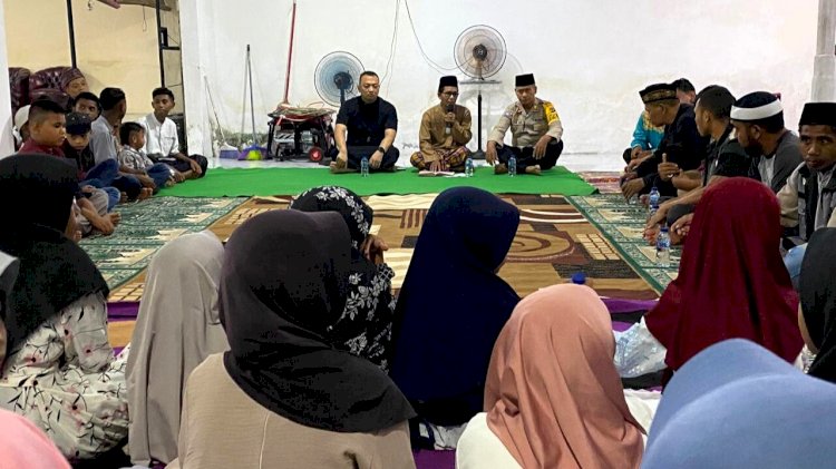 Berbagi di Bulan Suci, Kapolres Flores Timur Berikan Jamuan Buka Puasa Anak Yatim