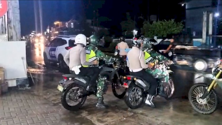 TNI-Polri Perketat Patroli di Kedua Kelurahan