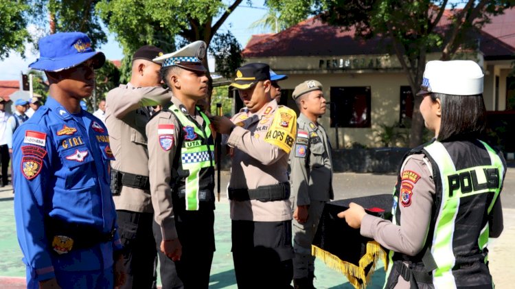 Operasi Turangga 2026 Dimulai, Kapolres Flotim Pastikan Kesiapan Personel