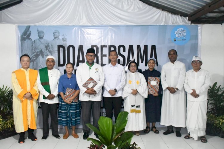 Doa Lintas Agama Sambut Mayday 2026, Polda NTT Perkuat Harmoni dan Stabilitas Kamtibmas