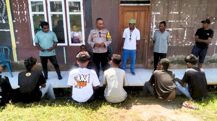 Bhabinkamtibmas, Babinsa dan Pemdes Bantala Rangkul Kaum Muda Lewat Edukasi Kamtibmas Humanis
