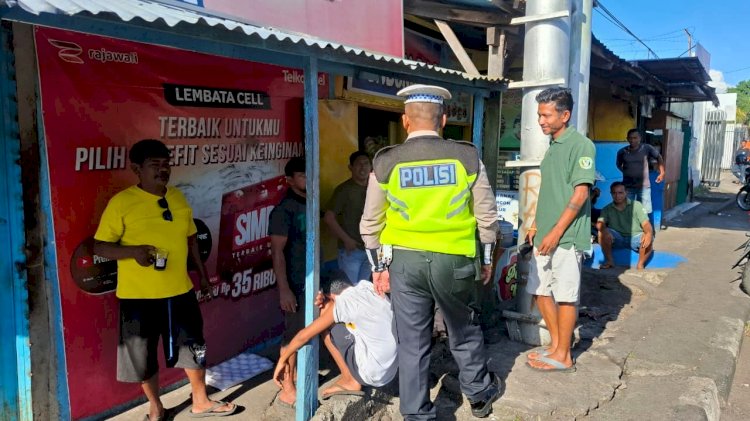 Keselamatan Bukan Sekadar Tujuan, Satlantas Flores Timur Ajak Sopir Lebih Bijak Berkendara