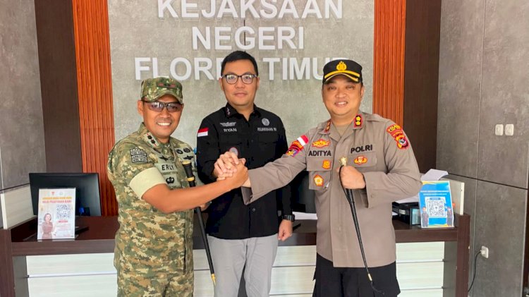 Soliditas TNI-Polri dan Kejaksaan Semakin Kokoh Lewat Silaturahmi