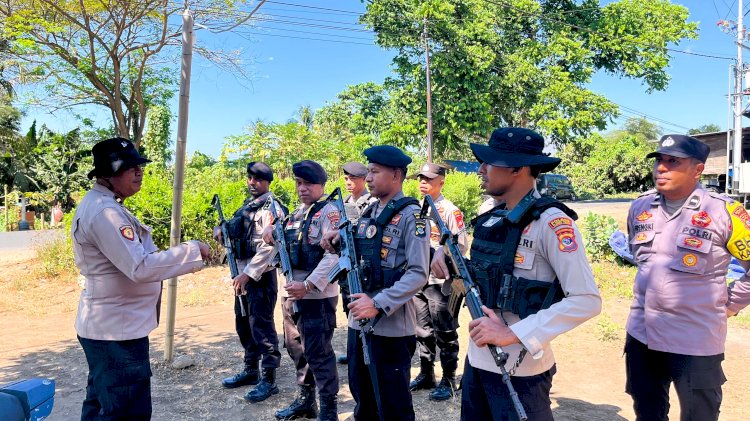 Merawat Kedamaian, Polres Flores Timur Ajak Warga Hindari Provokasi dan Jaga Persaudaraan
