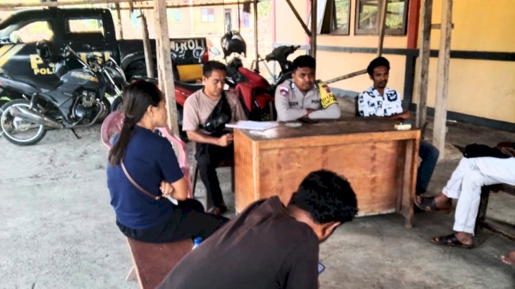 Bhabinkamtibmas Waiwadan Buka Ruang Dialog untuk Penyelesaian Perselisihan