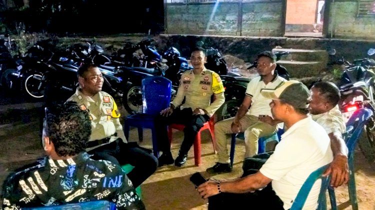 Syukuran Imam Baru Berlangsung Kondusif, Bhabinkamtibmas Apresiasi Dukungan Warga