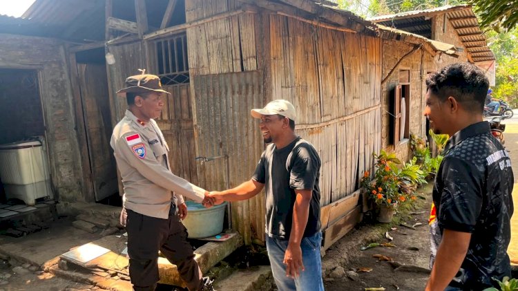 Langkah Humanis Pos Pam Bele, Menguatkan Keamanan dan Kepercayaan Masyarakat