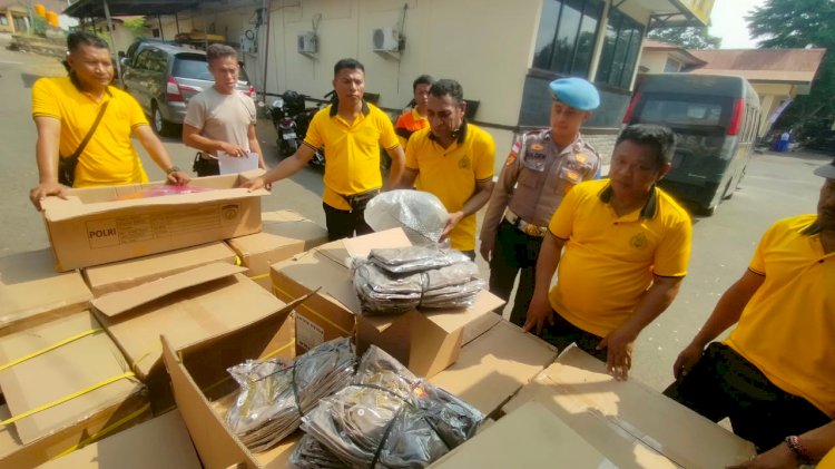 Tingkatkan Kesiapsiagaan, Alsus Dalmas Tiba di Mako Polres Flores Timur