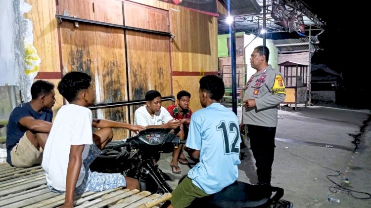 Cegah Karhutla, Bhabinkamtibmas Boru Rangkul Anak Muda Jaga Lingkungan